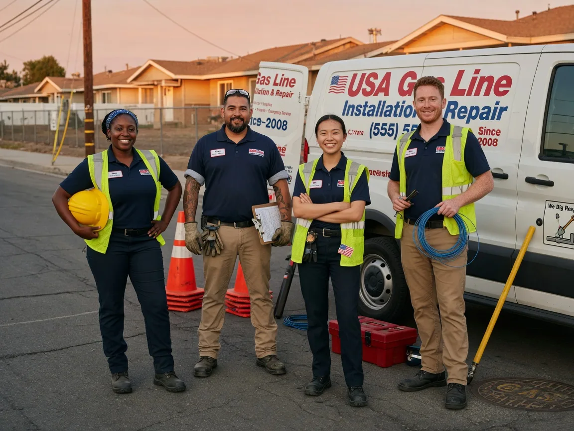 Gas Line Installation company in Baker, CA
